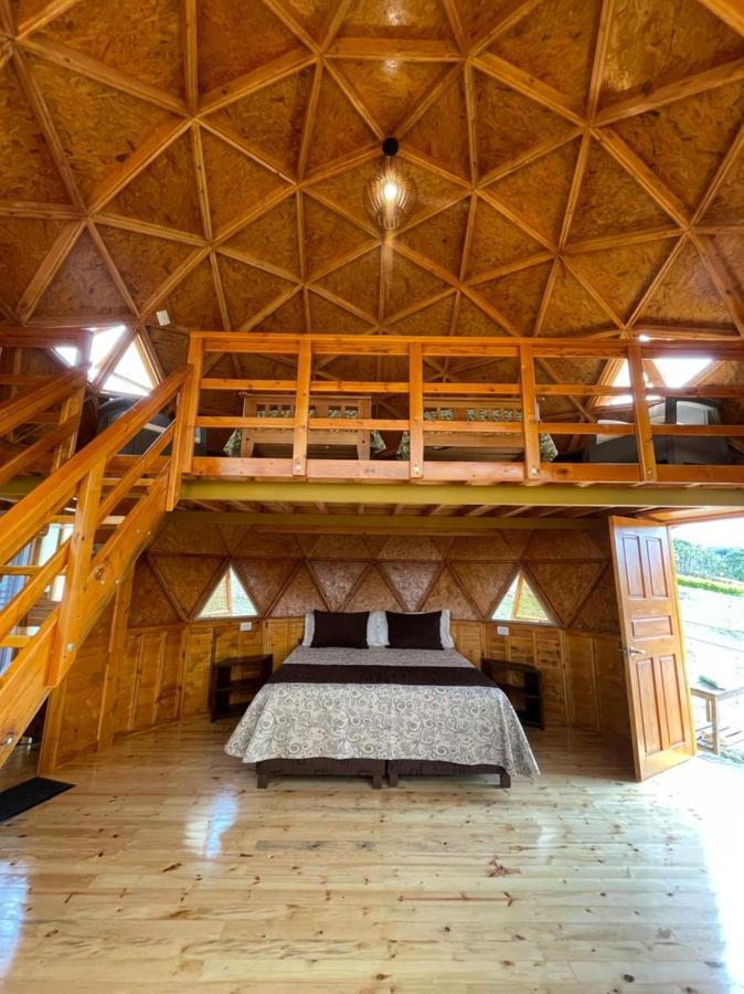 Glamping Y Chalet Aventura Park Villa De Leyva La Periquera 外观 照片