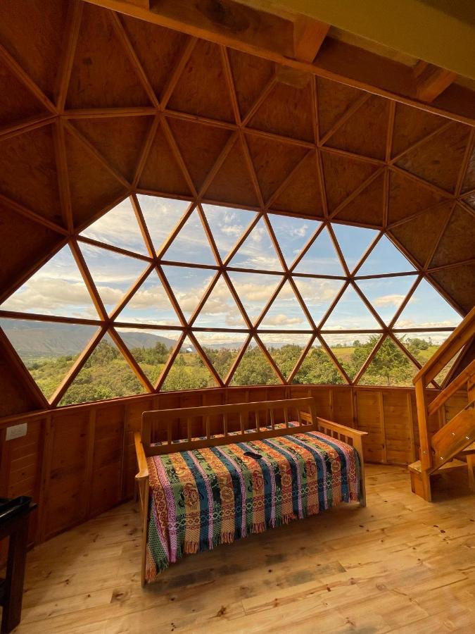 Glamping Y Chalet Aventura Park Villa De Leyva La Periquera 外观 照片