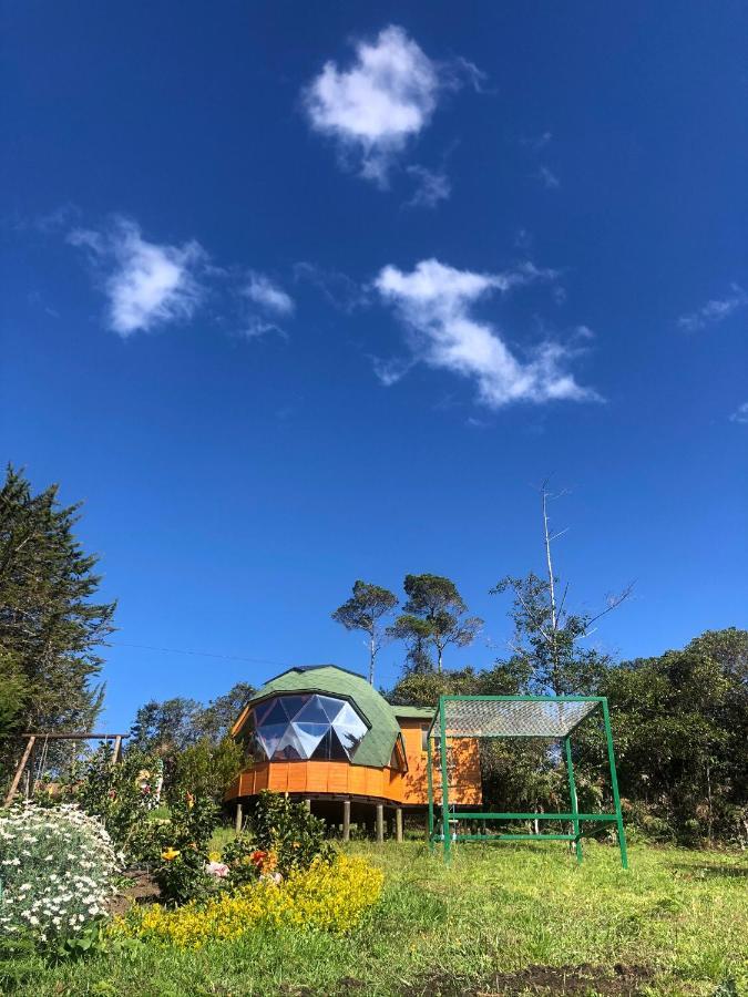 Glamping Y Chalet Aventura Park Villa De Leyva La Periquera 外观 照片